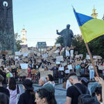 В Україні четвертий день акції протесту проти скандального закону про НАБУ та САП