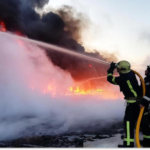 Причини займання встановлюються: в одному з сіл Запорізького району спалахнула господарча споруда