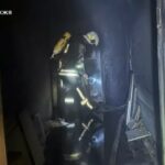 У Запоріжжі зайнялася квартира у багатоповерхівці через коротке замикання