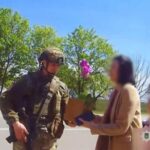 «Ми з дітьми встигли вийти, а двоє зятів отримали поранення через атаку ворожого дрона»: поліцейські «Білого янгола» евакуюють родини з дітьми з прифронтових громад
