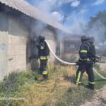 У Синельниківському районі спалахнула пожежа в житловому будинку