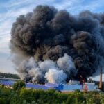 Повторний удар по «Епіцентру» у Кривому Розі: площа пожежі перевищила 16 тисяч квадратних метрів