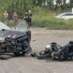 У Підгородньому зіткнулися Opel та мотоцикл: постраждав мотоцикліст