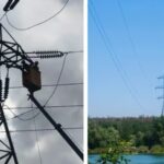 На Запоріжжі енергетики під загрозою атак дронів за шість годин відновили пошкоджену лінію через Дніпро