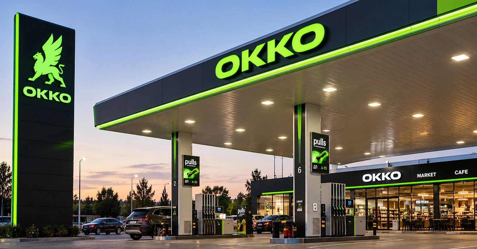ОККО збільшить кількість укриттів на автозаправках до кінця жовтня